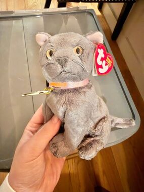 Ty Beanie Baby Arlene Garfield Plush Cat Movie Edition